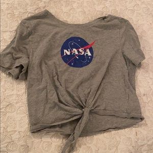 NASA crop shirt